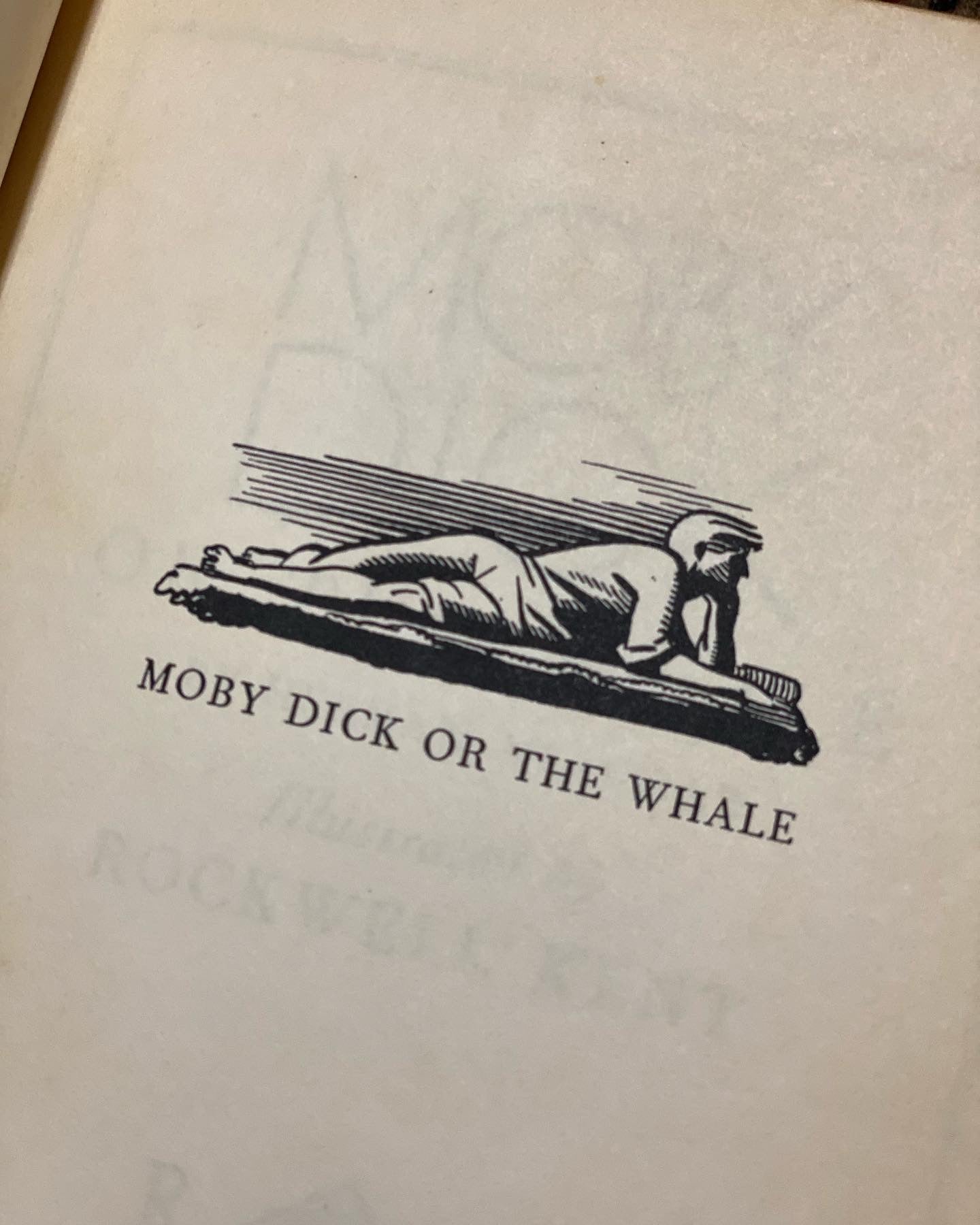 Moby Dick - 1930 Random House Edition