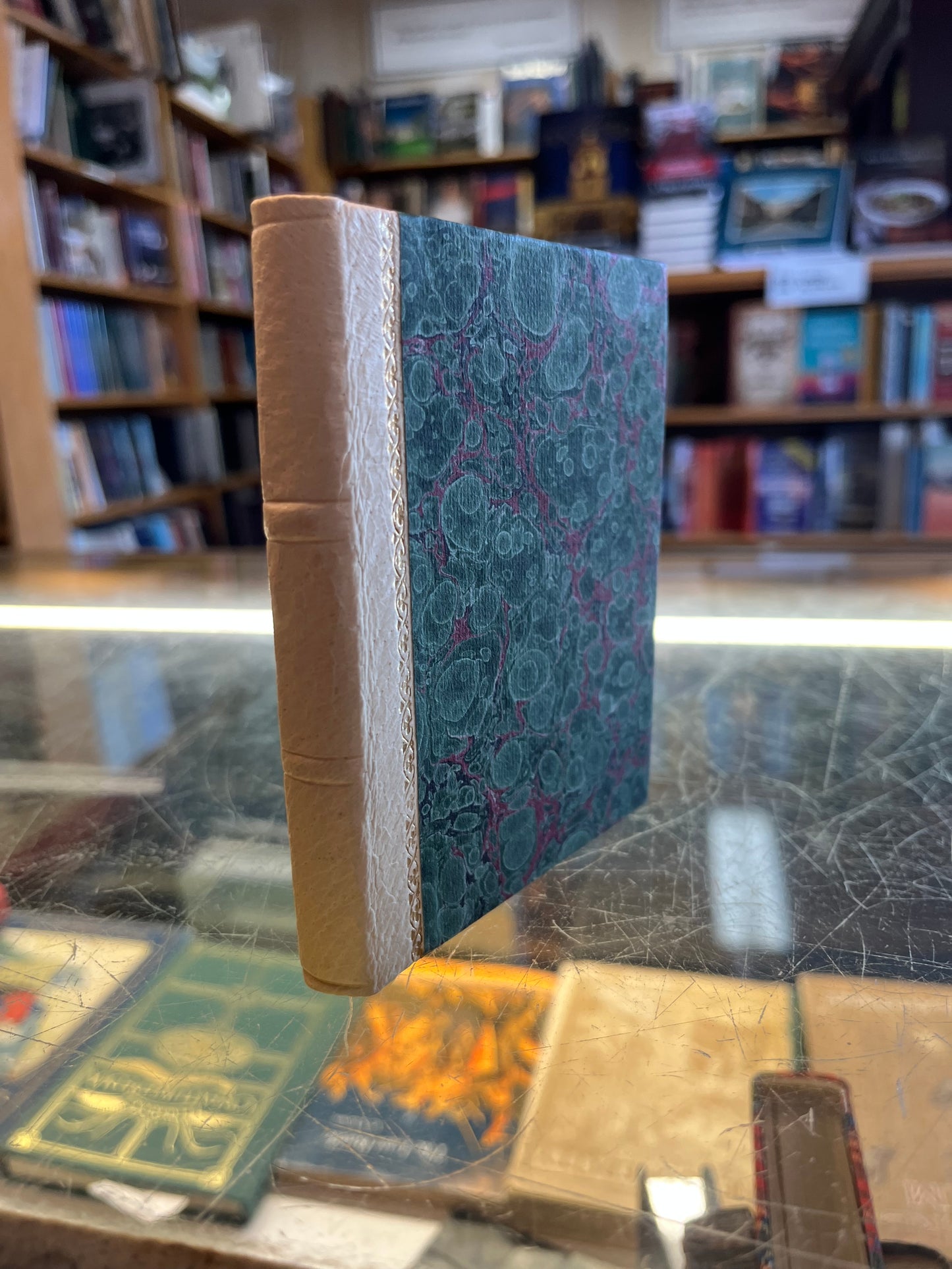 Green and Red Tiny Notebook