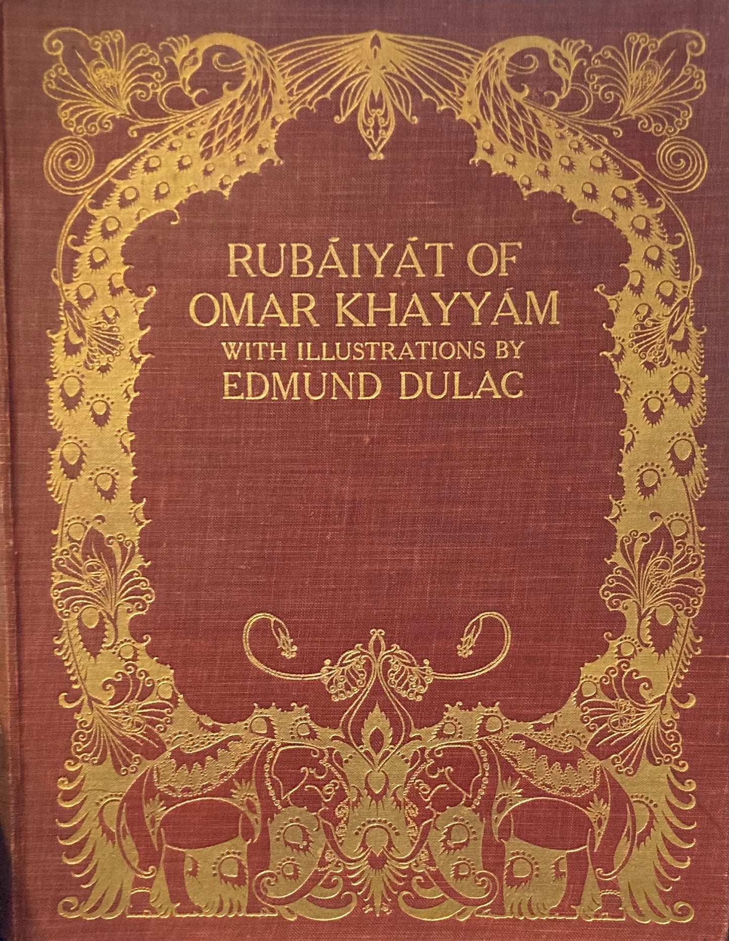 Rubáiyát of Omar Khayyám - Printed 1861