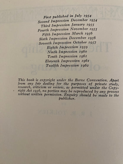 The Lord of the Rings | First Edition UK Set