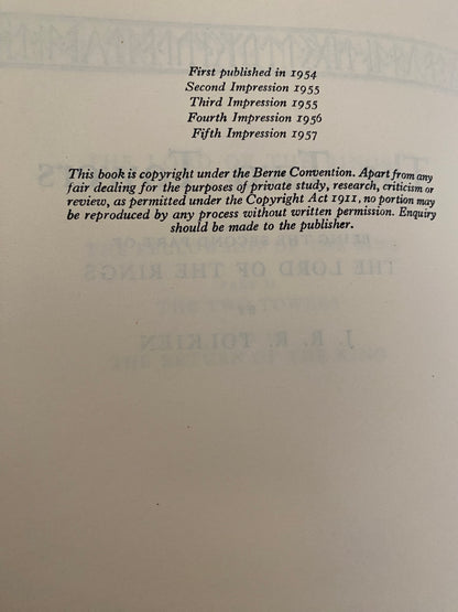The Lord of the Rings | First Edition UK Set