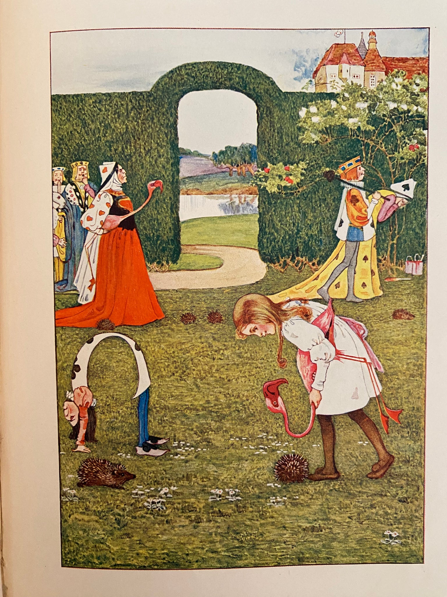 Alice in Wonderland | 1907 Rare 1st Edition | Illustrated by Millicent Sowerby