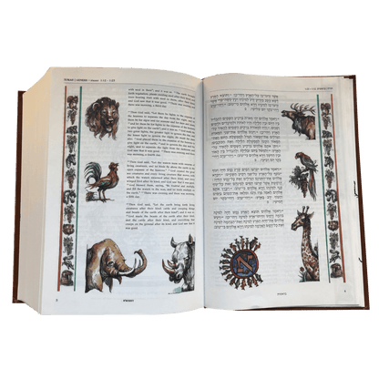 The Illustrated Hebrew & English Jerusalem Family Bible