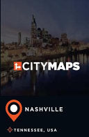 City Maps Nashville Tennessee, USA