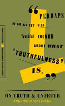 On Truth and Untruth: Selected Writings (The Resistance Library) by Friedrich Nietzsche