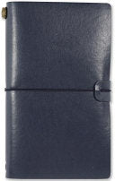 Voyager Refillable Notebook - Midnight Blue (Traveler's Journal, Planner, Notebook)