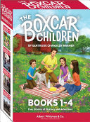 The Boxcar Children Mysteries Boxed Set 1-4: The Boxcar Children; Surprise Island; The Yellow House; Mystery Ranch by Gertrude Chandler Warner