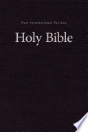 NIV, Value Pew and Worship Bible, Hardcover, Black