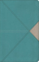 NASB, Thinline Bible, Leathersoft, Teal, Red Letter Edition, 1995 Text, Comfort Print