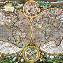 Adult Jigsaw Puzzle Pietr Van Der Keere: World Map, 1607