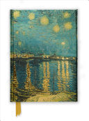 Van Gogh Starry Night Over the Rhone Foiled Journal