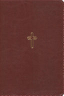 NASB, Thinline Bible, Large Print, Leathersoft, Brown, Red Letter Edition, 1995 Text, Comfort Print