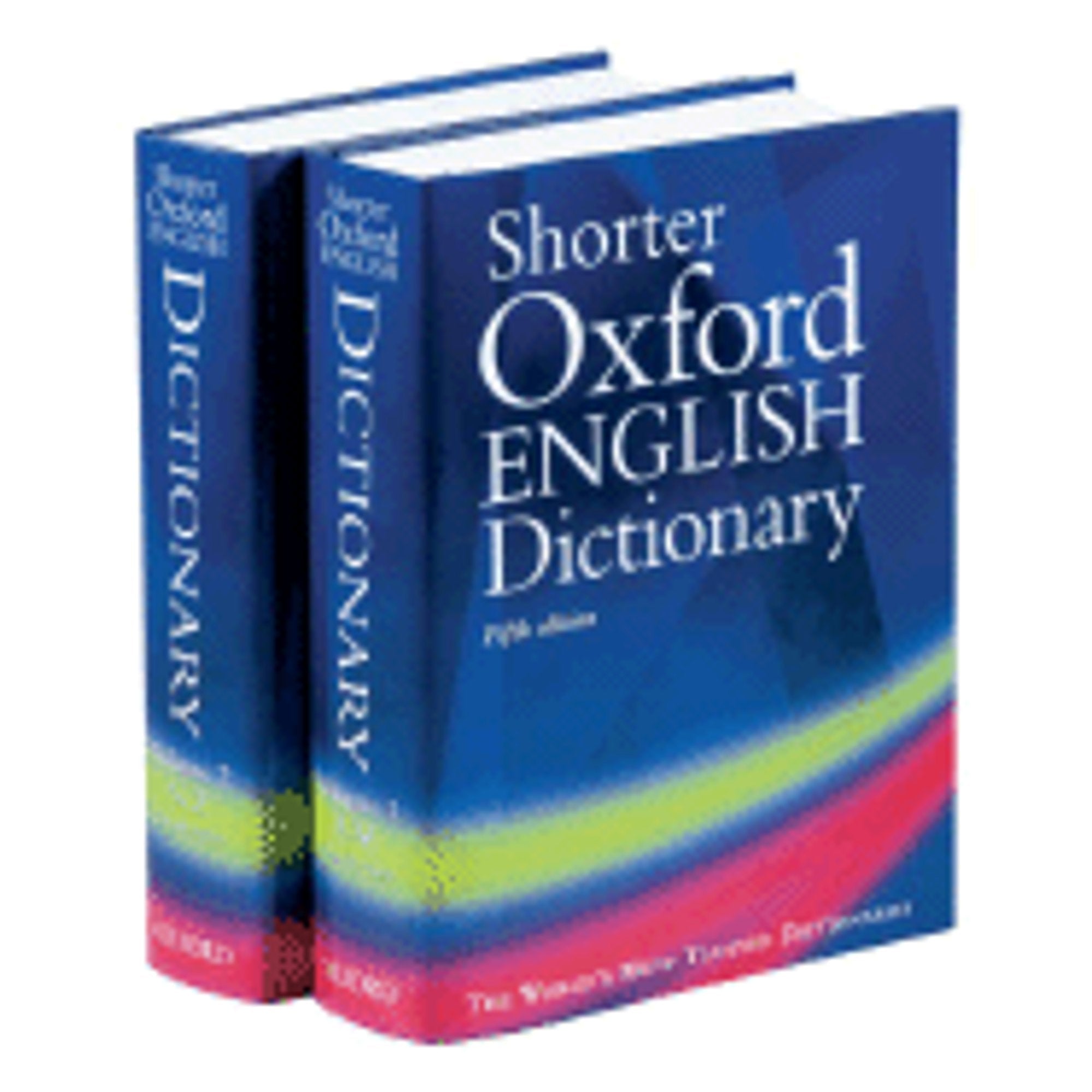 2-vol Shorter Oxford English Dictionary, Fifth Edition