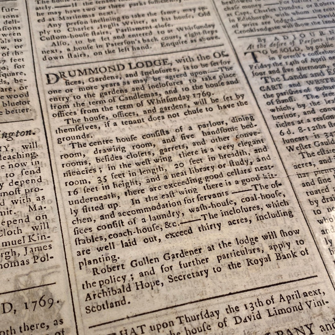 The Caledonian Mercury Num. 7278