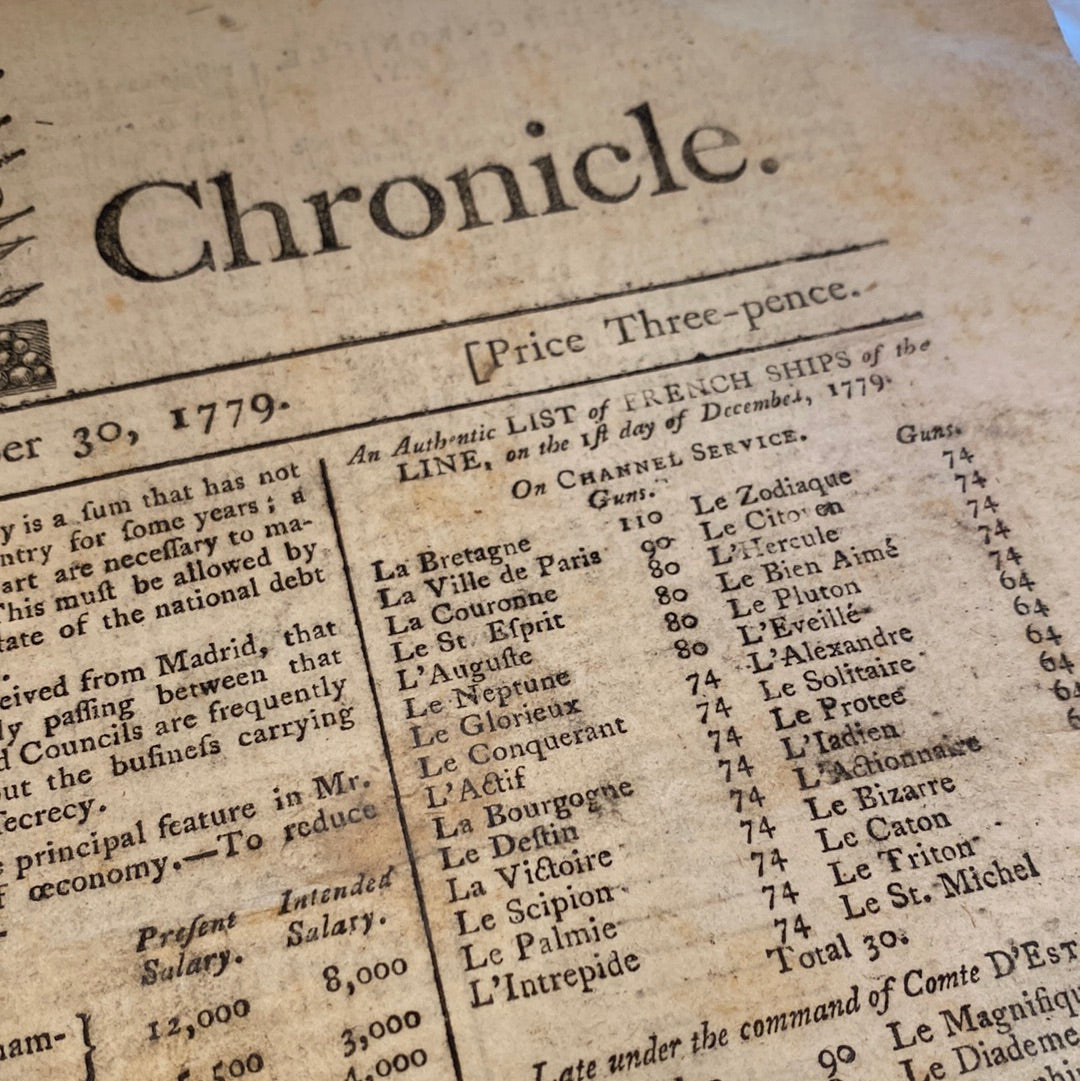 The English Chronicle No. 156