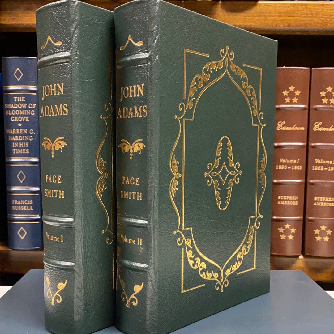 John Adams 2vol set - Easton Press