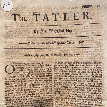 The Tatler: Numb. 191