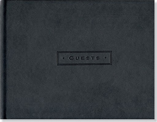 Classic Black Guest Book