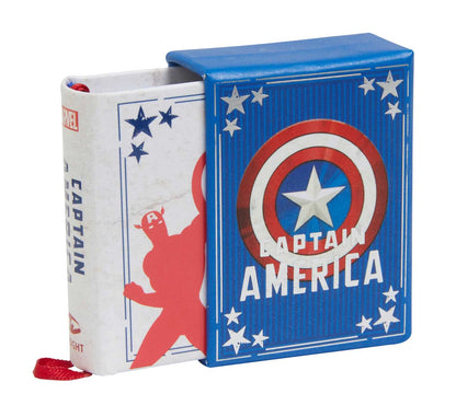 Marvel Comics: Captain America (Tiny Book): Inspirational Quotes From the First Avenger (Fits in the Palm of Your Hand, Stocking Stuffer, Novelty Geek Gift) by Matt Singer