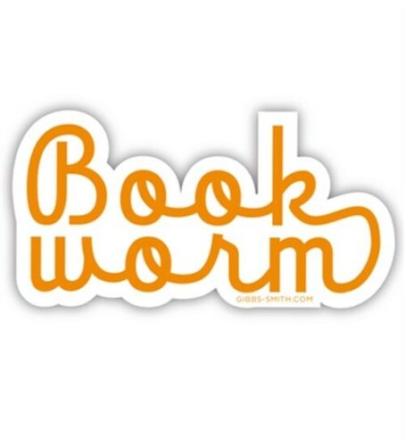 Book Worm Sticker