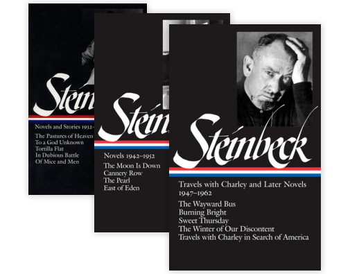 John Steinbeck: Library of America 3 vol set